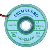 Solder Wick, No-Clean, 0.08"x10 ft, Size #3, Green Label redirect to product page